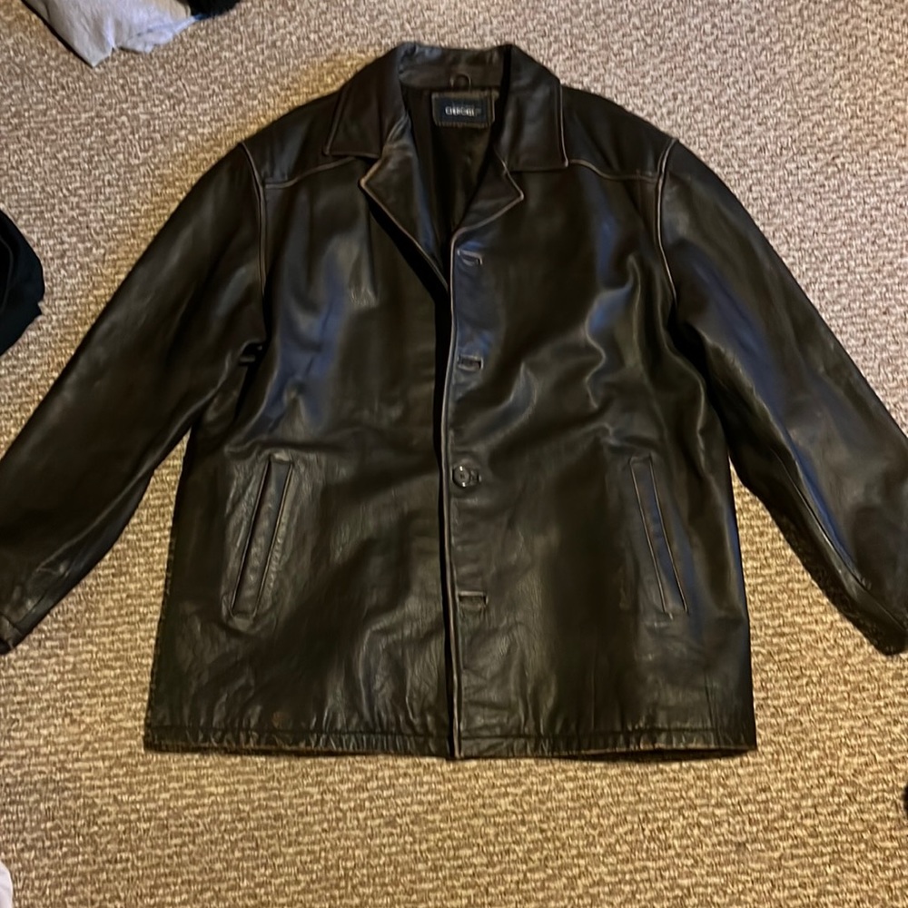 Cherokee Leather Jacket Size: XL